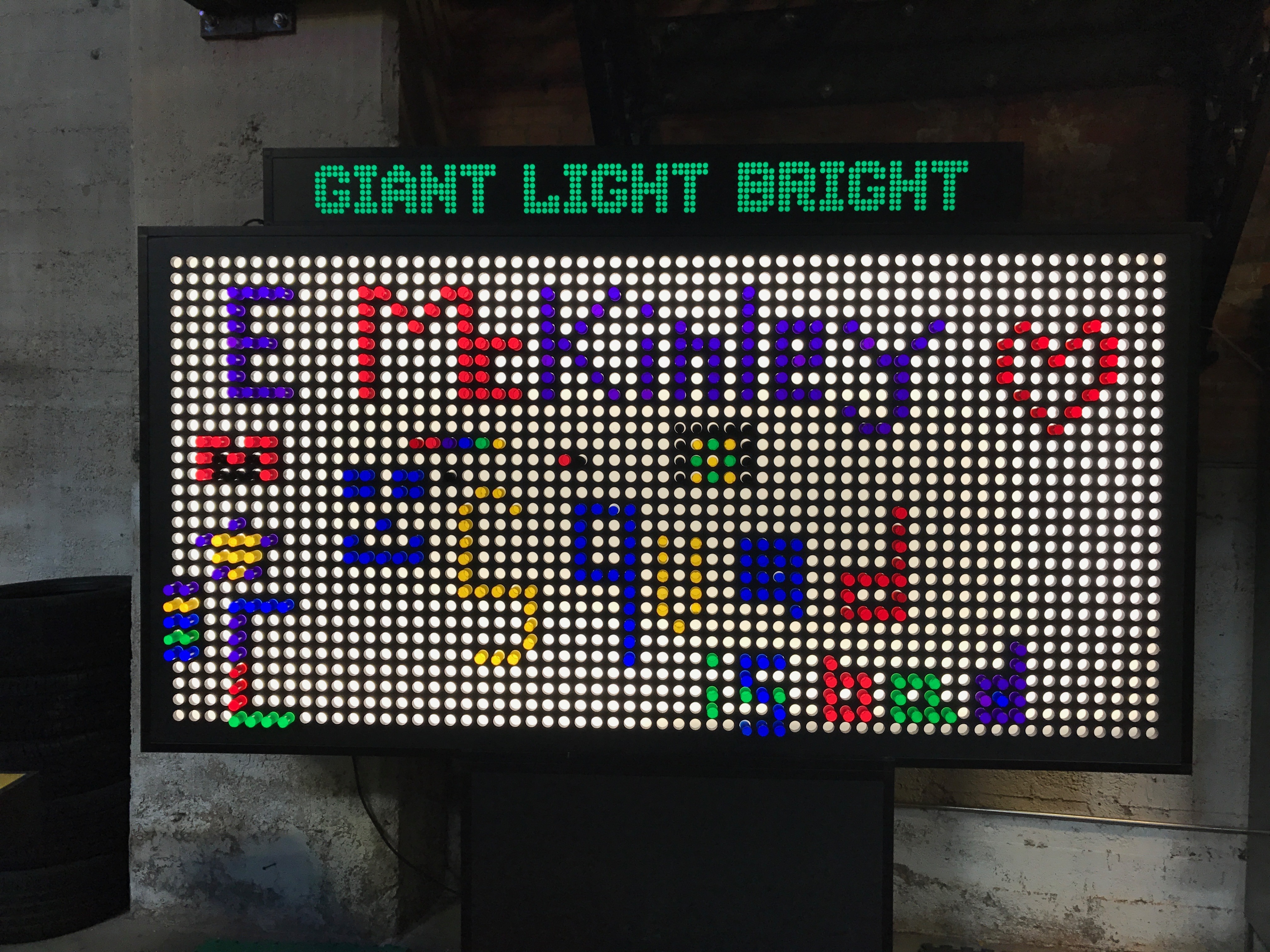 Giant Light Bright SPARK Dallas indoor playground